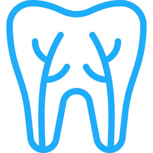 ícone de canal de dente